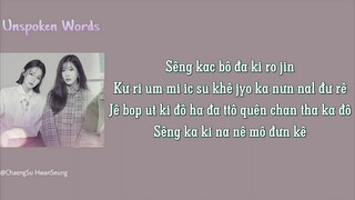 [Phiên âm tiếng Việt] Unspoken Words - Davichi