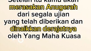 lima tanda kamu akan daerajat oleh tuhan