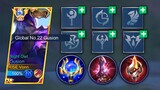 GLOBAL GUSION RECOMMENDED EMBLEM SET ( HIGH RANK )