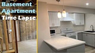 Basement Apartment Construction Time Lapse