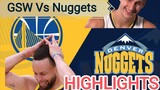 Golden State Warriors Vs Denver Nuggets Game Highlights