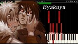 Naruto Shippūden OST - Byakuya (Synthesia)