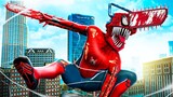 SPIDERMAN And CHAINSAW MAN Become ONE In GTA 5