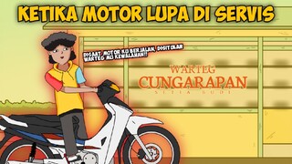 KETIKA MOTOR LUPA DI SERVIS - Animasi Sekolah