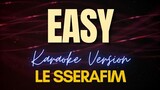 EASY - LE SSERAFIM (Karaoke)
