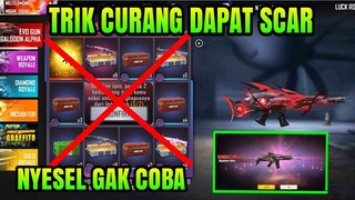 cara mendapatkan scar megalodon alpha | trik spin scar megalodon alpha free fire