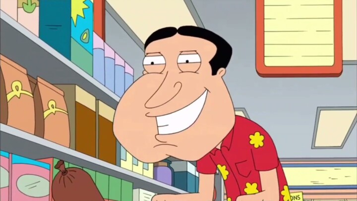 [Family Guy] Peter lost his memory and forgot that Lois was his wife. Quagmire felt itchy.