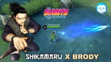 BRODY AS SHIKAMARU (BORUTO) in Mobile Legends