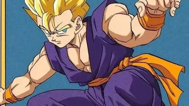 Koleksi versi warna halaman judul Dragon Ball [bab Majin Buu] Apresiasi gaya lukisan Toriyama Akira