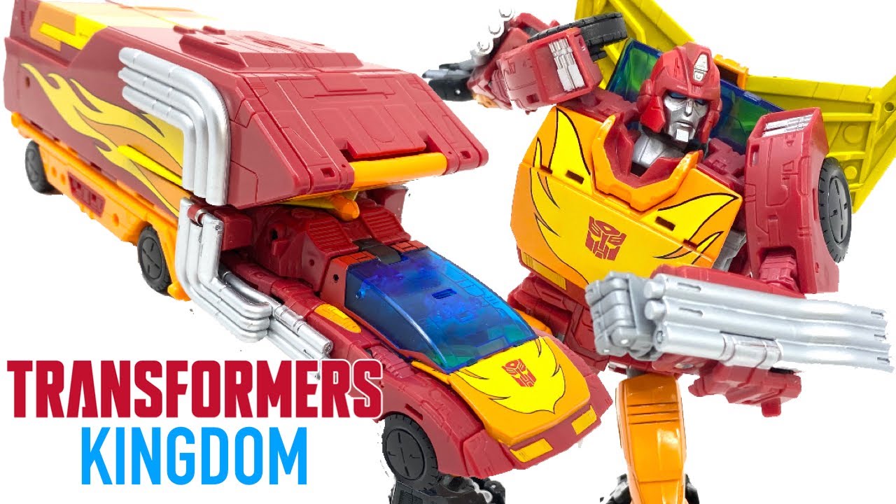 transformers kingdom commander class rodimus