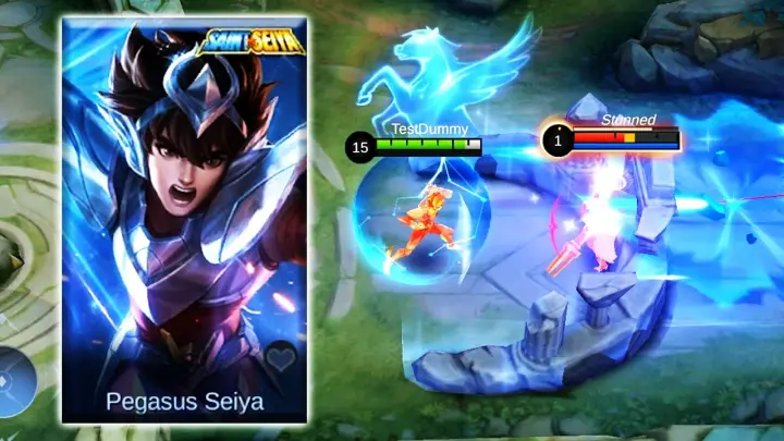 New Saint Seiya Skin Badang Pegasus Seiya - Mobile Legends: Bang Bang