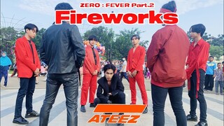 [KPOP IN PUBLIC CHALLENGE] ATEEZ - Fireworks (I'm The One) Dance Cover by ATEECZ