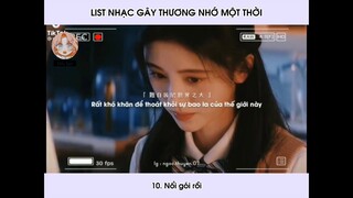 【抖音】List Nhạc Trung Quốc Gây Thương Nhớ Một Thời | Bạn Đã Nghe Qua Mấy Bài Rồi?