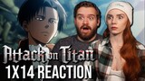 YOU CAN'T HANDLE THE TRUTH | Attack On Titan Episode 1x14 Reaction & Review | Wit Studio