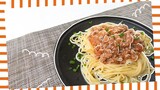 [Food]An easy way to make Spaghetti with Bolognese