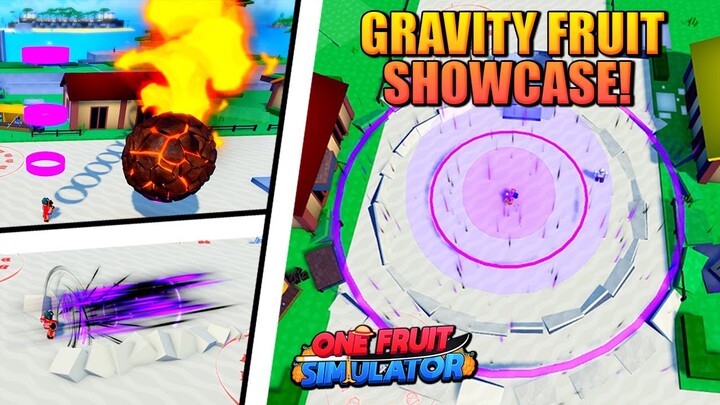 Gravity Fruit Full Showcase in One Fruit Simulator