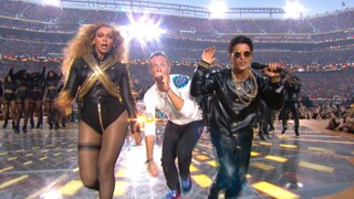 (การแสดงสด)Coldplay-Super Bowl 50 Halftime Show feat.BrunoMars&Beyonce