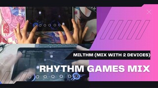 [Milthm] Neon Iro no Machi feat. Mai (Cloudbrust 9+) (mix with 2 devices)