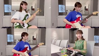 【ジョジョの奇妙な冒険】処刑用BGM 〜JOJO〜 全パート頑張ってみた 『il vento d'oro』Mina Bass