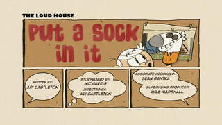 The Loud House Short (Put a Sock in it) Season 5 , Short