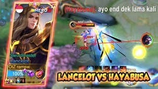 LANCELOT VS HAYA, CECILION, KHUFRA, YUZHONG, BEATRIX HERO2 LATE GAME SUSAH END 😫😫😫