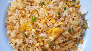 ข้าวผัดไข่ง่ายๆ เมนูไข่ งบน้อย หอม อร่อยในพริบตา Fried Rice with Egg Recipe - ใหม่ใจหนุน