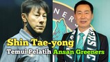 Shin Tae-yong Temui Pelatih Ansan Greeners!! ada apa ya?????