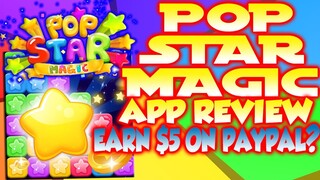 POP STAR MAGIC APP REVIEW | EARN $5 ON PAYPAL? | LEGIT OR SCAM