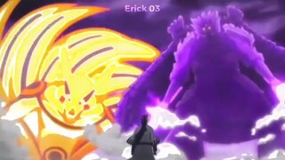 Pertarungan Epic Naruto dan Sasuke VS Otsusuki