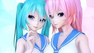 【MMD】ไม่มีชื่อ - TDA Luka X Miku Summer