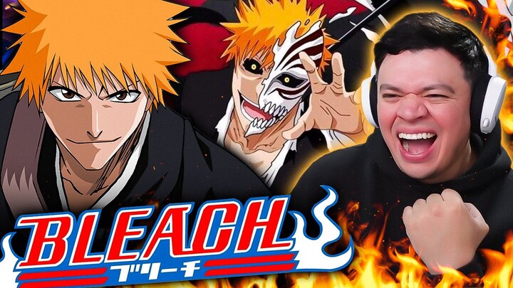Reacting to All BLEACH Openings for the FIRST TIME 1-15