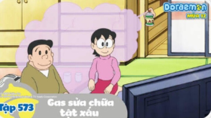 Doraemon S12 - Tập 1 Gas Chữa Tật Xấu