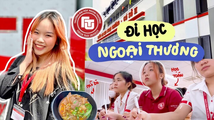 MỘT NGÀY ĐI HỌC CỦA SINH VIÊN NGOẠI THƯƠNG | Học 14 tiếng, ôn thi giữa kỳ, tips học năng suất