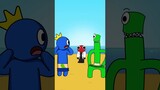 Peeing Competition | Rainbow Friends - Part 03 #animation #shorts