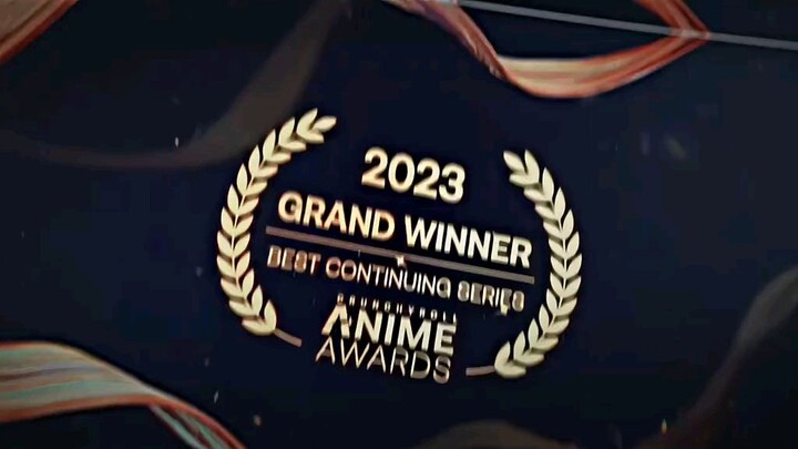 BEST CONTINUING SERIES..ANIME AWARDS __ONE PIECE😎😎