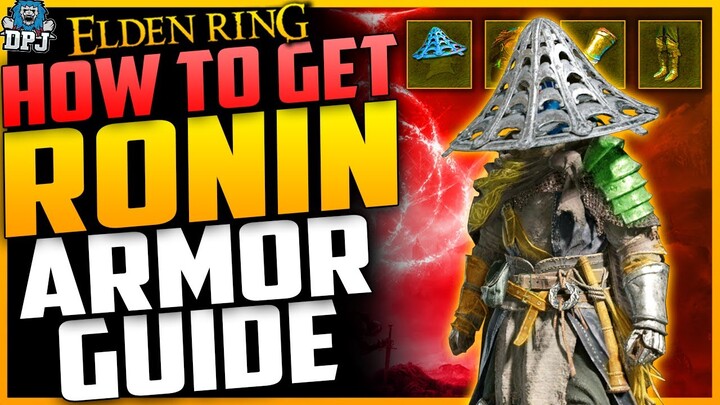 Elden Ring: How To Get RONIN Armor Set - Fast & Easy Amazing Armor Location & Guide (Iron Kasa Helm)