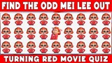 TURNING RED Odd One Out Games 100 | Turning Red Movie Quiz
