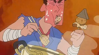 [Crayon Shin-chan] The Nohara family challenges B-grade food, Part 1