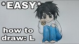 How to draw: L (EASY TUTORIAL)