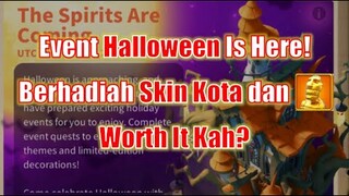 Event Halloween Is Here! Worth It Kah Untuk Dapetin Skin & Kepala Botak? Rise of Kingdoms Indonesia