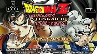 NEW Dragon Ball Z Budokai Tenkaichi Tag Team MOD PPSSPP ISO With Permanent Menu!