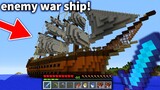 I found a WARSHIP made by Our BIGGEST ENEMIES!