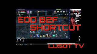 CBM Thailand EOD B2F Killian Boss Shortcut Warp/Killgate Latest January 2021.