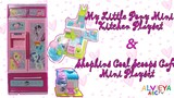 My Little Pony Mini Kitchen Playset & Shopkins Cool Scoops Cafe Mini Playset