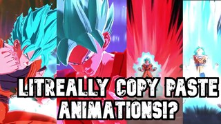 Litreally Reused animations??!! SSB KKx20 Goku Copy? - Dragon Ball Legends