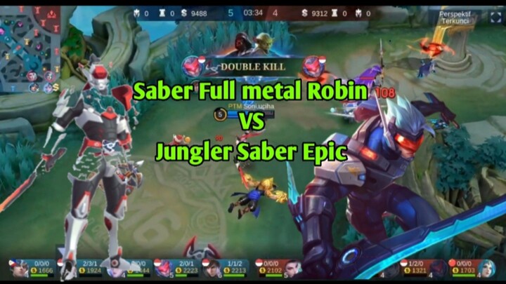 Combo Saber mode senyap | MLBB Mobile Legend