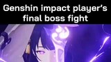 Genshin impact players final boss fight