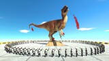 100 Slow Mo vs Giants - Animal Revolt Battle Simulator