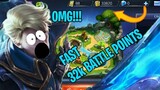How to Earn 32k Battle Points FAST!!!!! in Mobile Legends/ML to try out new heroes(2019)