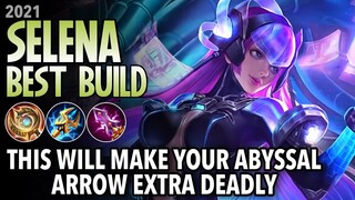 "INSANE DAMAGE" Selena Best Build for 2021 | Selena Gameplay & Build Guide - Mobile Legends